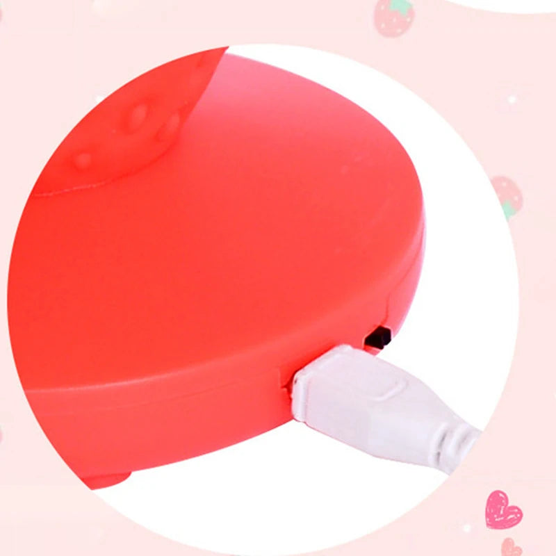 LED Kid Gift Atmosphere Lamp Night Light Strawberry Nightlight Romote USB Bedside Lamp Baby Children Bedroom Decoration